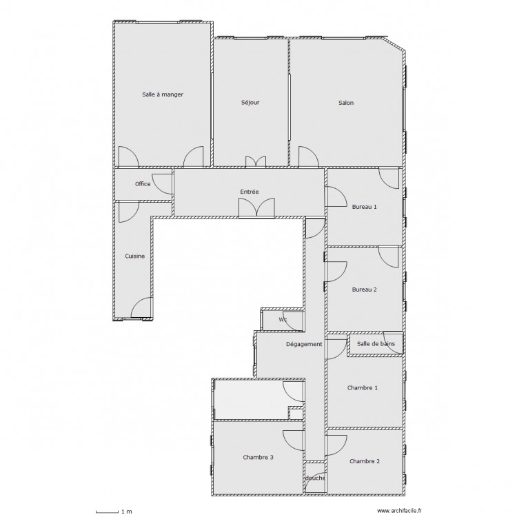 camoens. Plan de 0 pièce et 0 m2