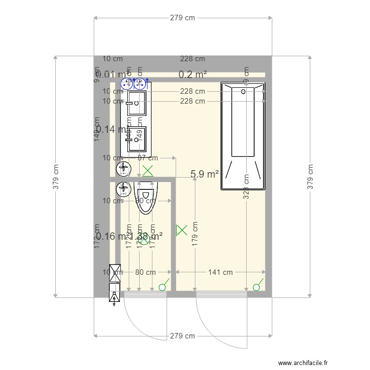 Aurélien. Plan de 0 pièce et 0 m2