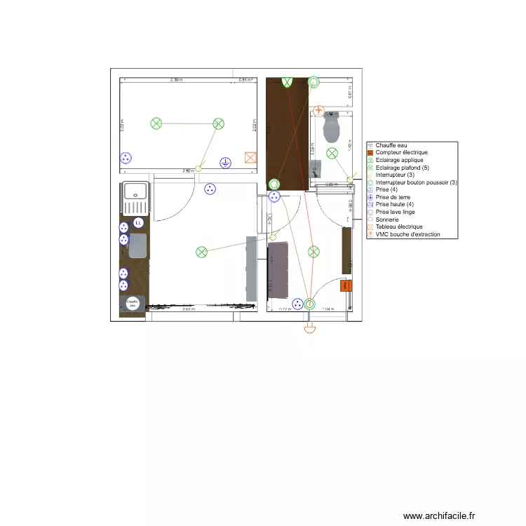 MARIE MAISON RDC. Plan de 