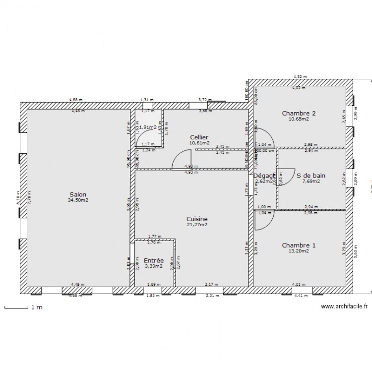 maison-rdc. Plan de 0 pièce et 0 m2