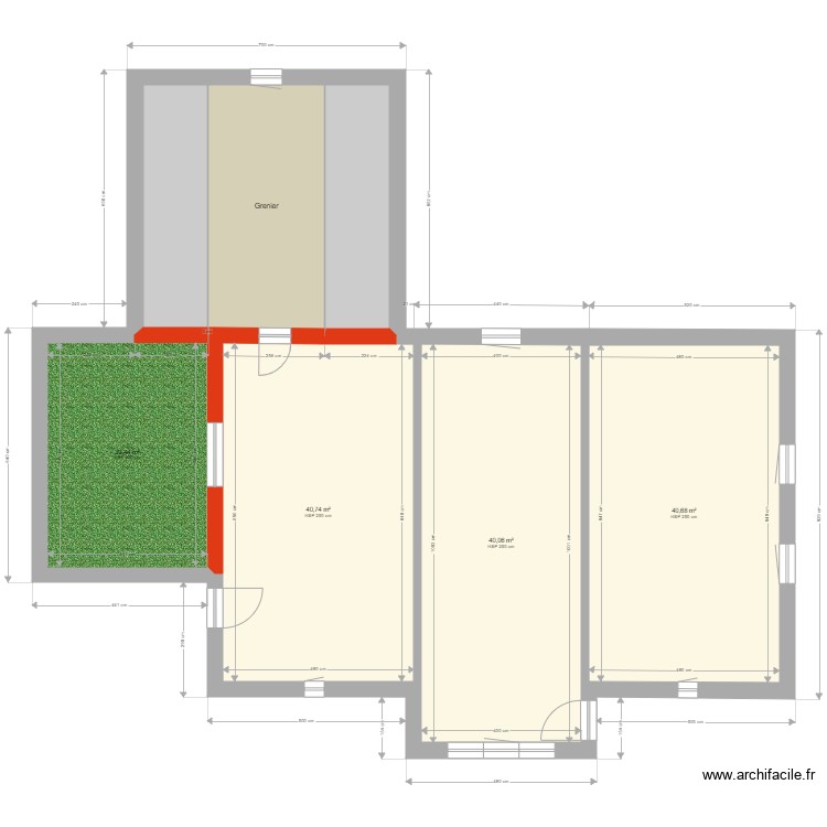 ROUCOURT Version plan 1 . Plan de 0 pièce et 0 m2 ROUCOURT Version plan 1 . Plan de 0 pièce et 0 m2