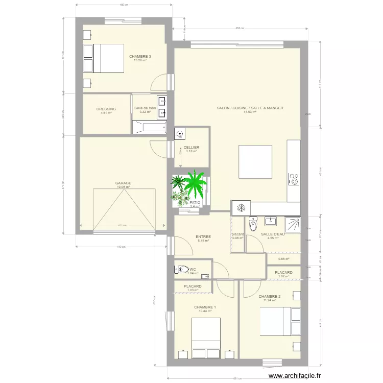 mbocean bis. Plan de 