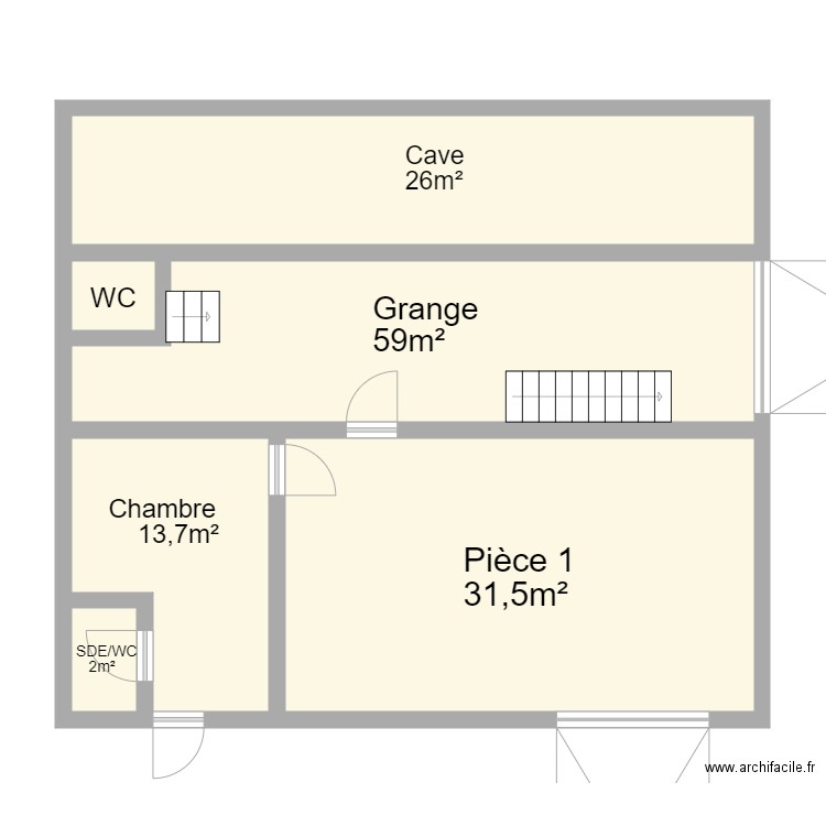 ARDELL RDC. Plan de 0 pièce et 0 m2