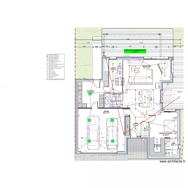ELEC RDC BLANCKERT. Plan de 