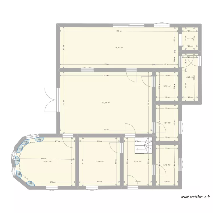 Chevreuse v1. Plan de 