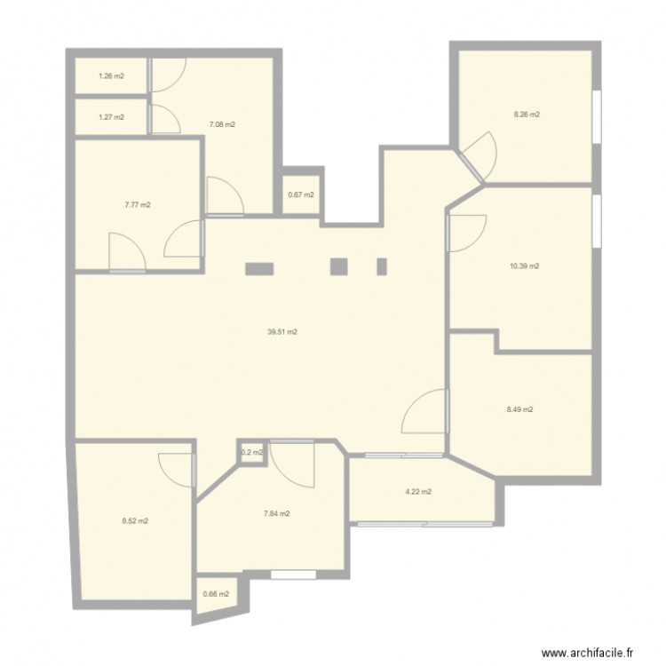 Bureau2. Plan de 0 pièce et 0 m2