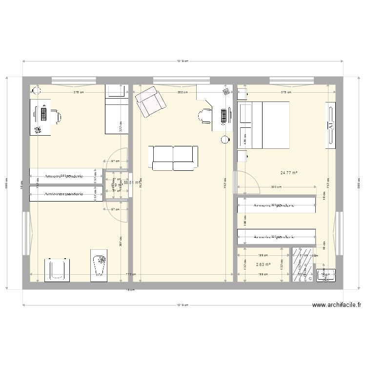 etage beauval. Plan de 0 pièce et 0 m2