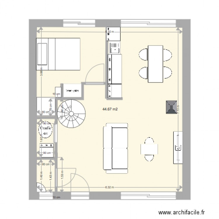 RDC 2. Plan de 0 pièce et 0 m2