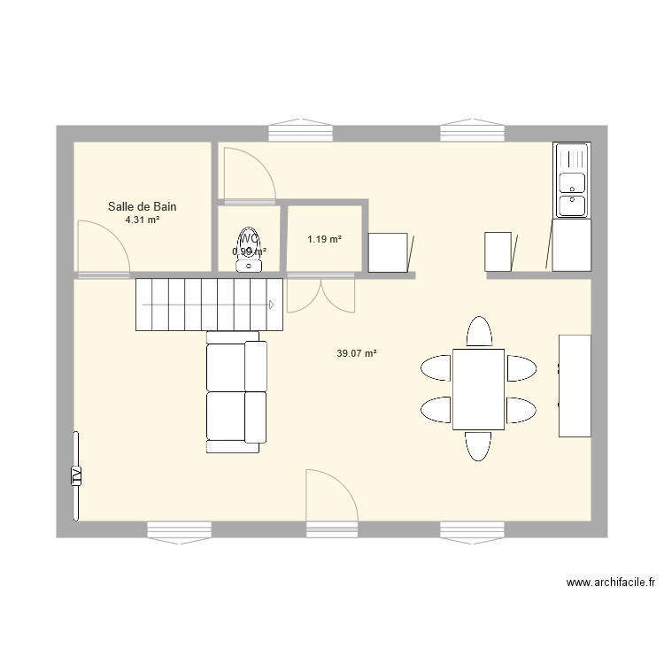 Plan Gagny avant. Plan de 0 pièce et 0 m2