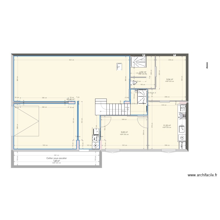 PROJET THOS BELAUD Projet 1. Plan de 0 pièce et 0 m2