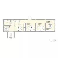 amenagement agence 3 VH d&eacute;di&eacute; location 4 bureaux + Gestionnaire