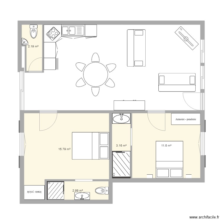 Vincent. Plan de 0 pièce et 0 m2