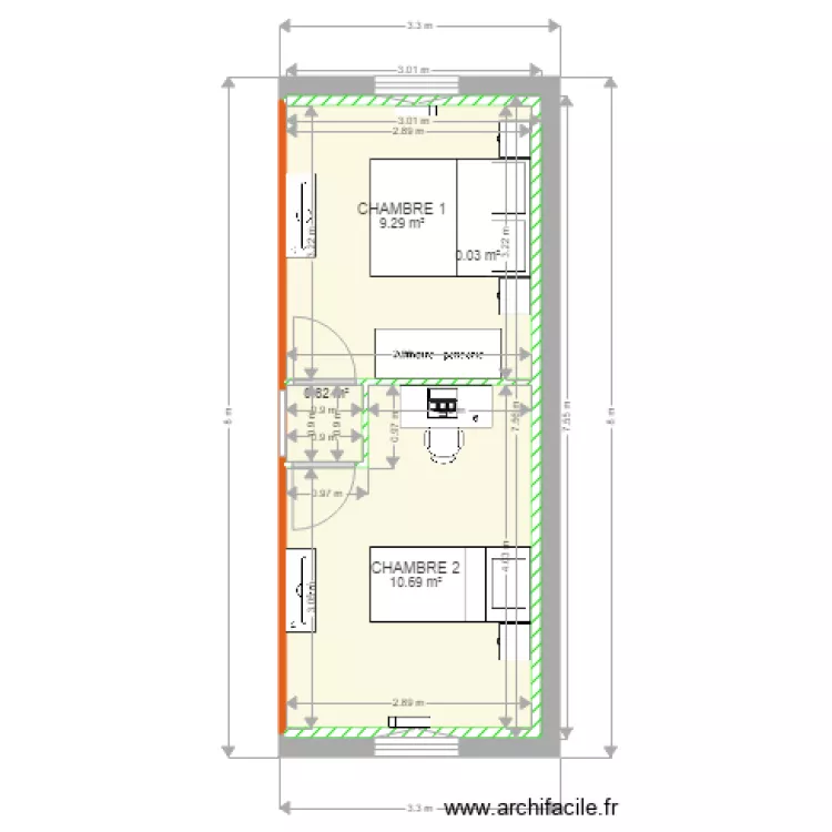 GUEVILLE Alain. Plan de 