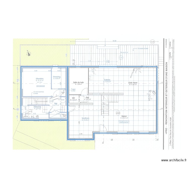 salaun. Plan de 0 pièce et 0 m2