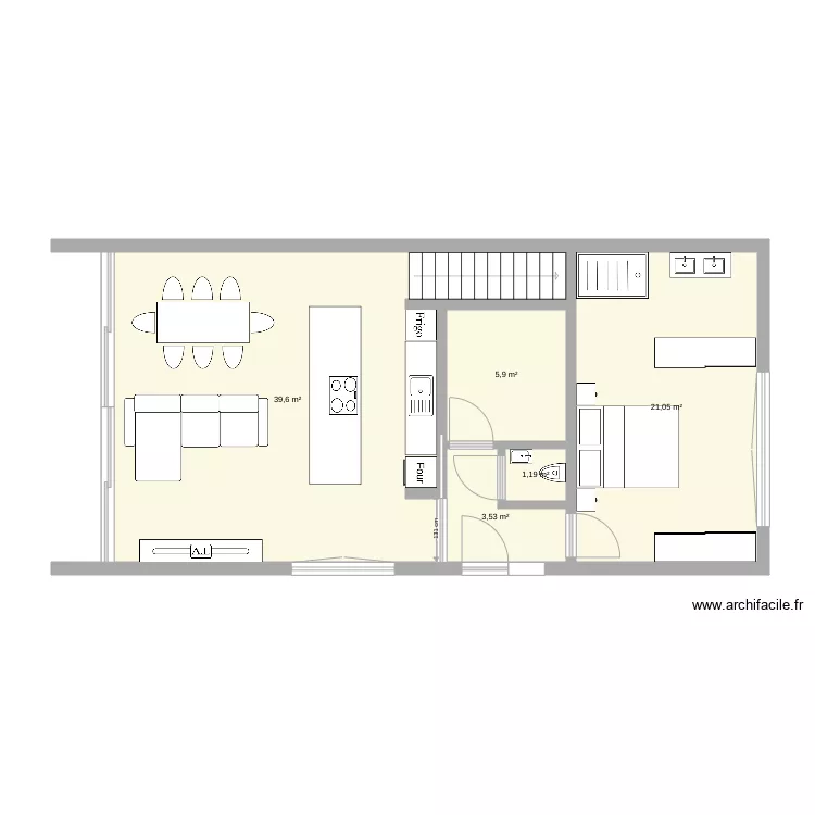 maison mezzanine. Plan de maison mezzanine. Plan de