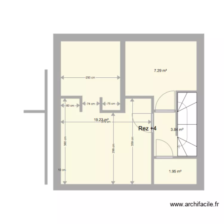Marie Jos&eacute; Rez4 def construction mesures. Plan de 0 pièce et 0 m2