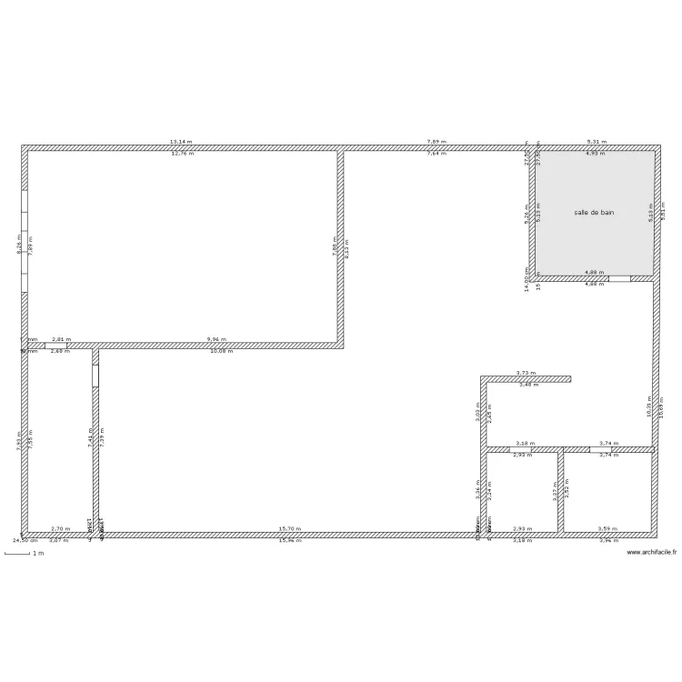 sous-sol 716. Plan de 