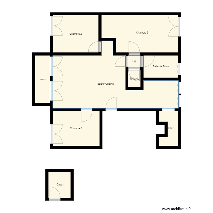 E190773. Plan de 0 pièce et 0 m2