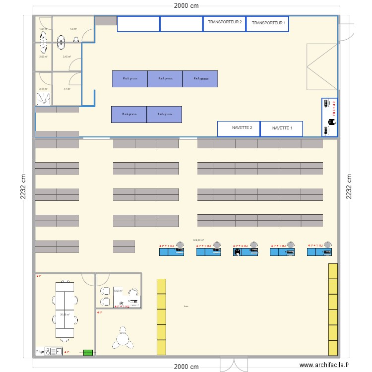 Brive. Plan de 10 pièces et 431 m2