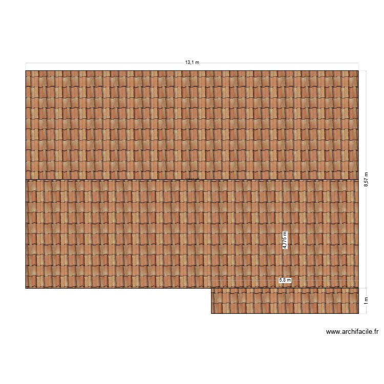 plan toiture Chevalier. Plan de 0 pièce et 0 m2