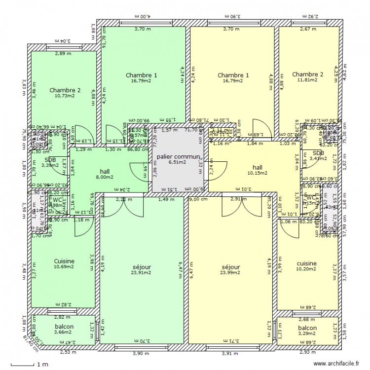 ceinture 25.2eme  OK. Plan de 0 pièce et 0 m2