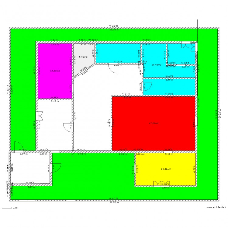 xxxxxxxlylyxxxxxxxx. Plan de 0 pièce et 0 m2