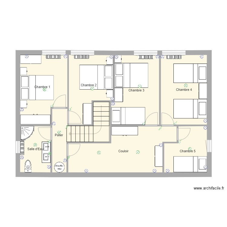 Gouy Etage 2. Plan de 0 pièce et 0 m2