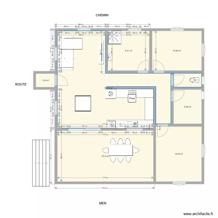 voil&agrave;4. Plan de 