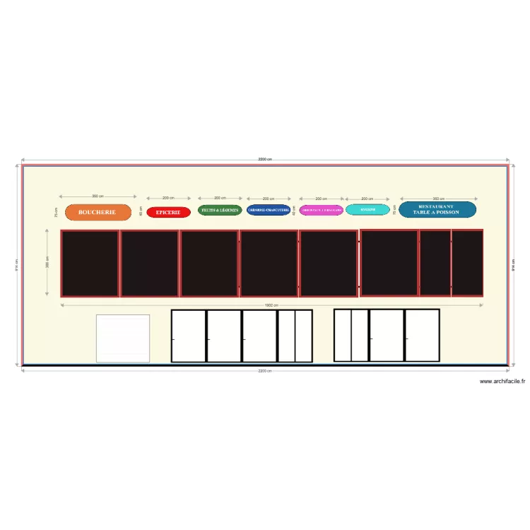 enseigne ARNOUVILLE V1  16 03 17. Plan de 