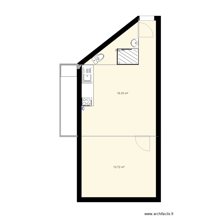 BESSE. Plan de 0 pièce et 0 m2