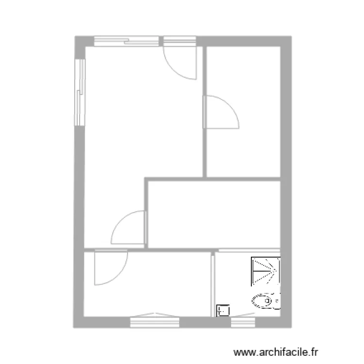 42 ave la rochefoucault Anglet. Plan de 42 ave la rochefoucault Anglet. Plan de
