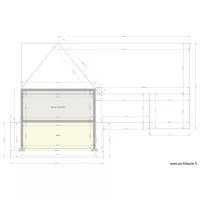 Coupe Face arri&egrave;re avec cave complete