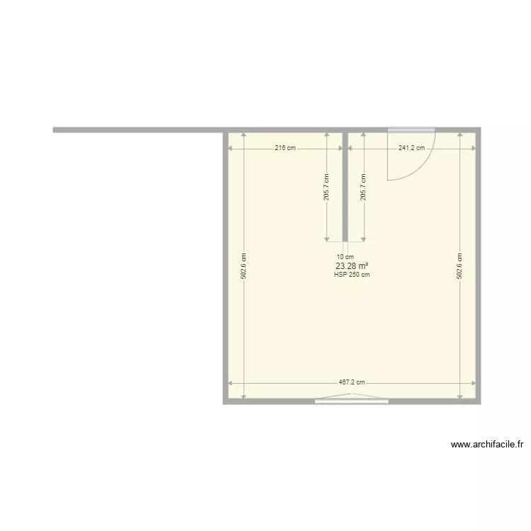 CABINET MEDICAL . Plan de 