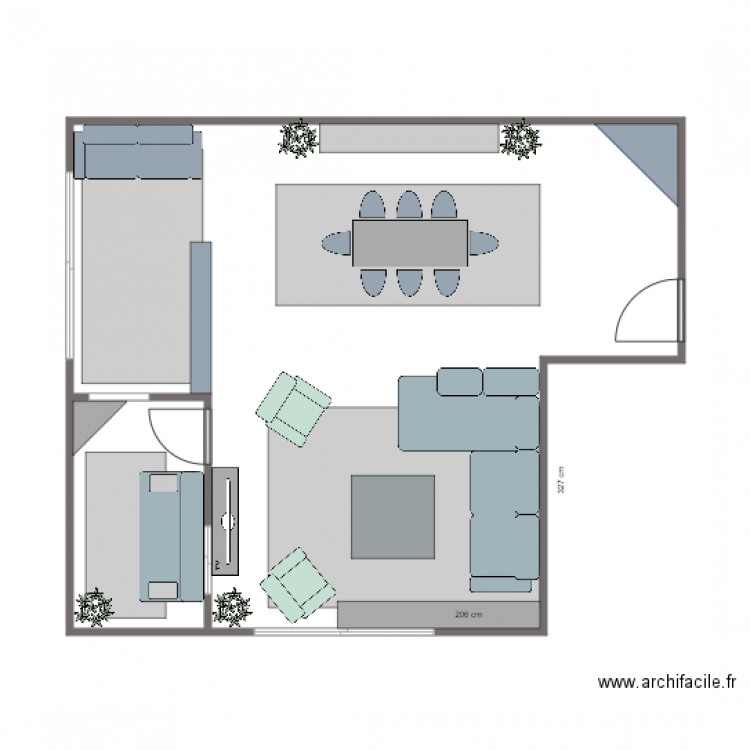 Neay Sitting Room. Plan de 0 pièce et 0 m2
