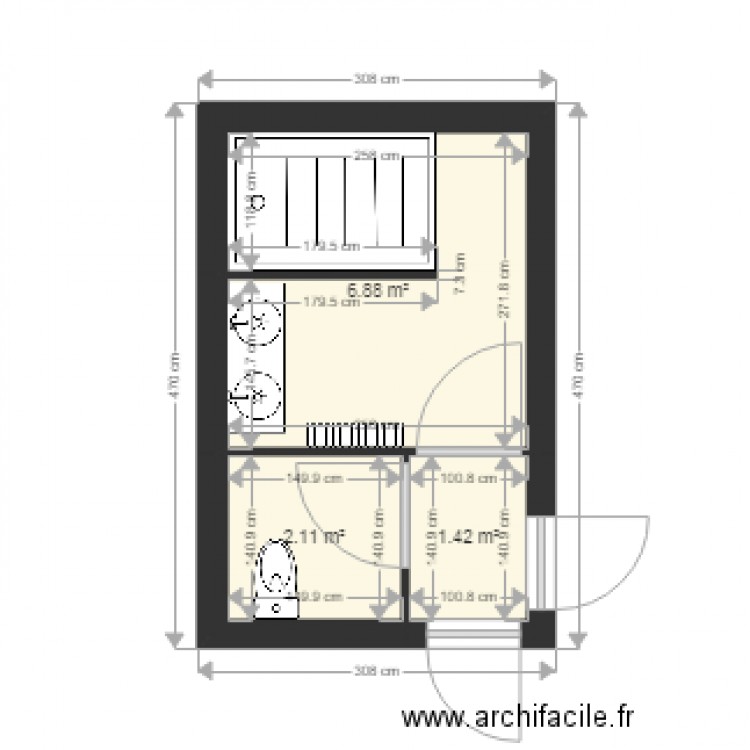 Plan. Plan de 0 pièce et 0 m2