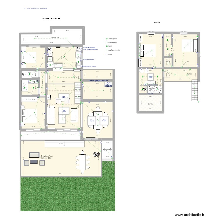 Genêts V5 plan élec. Plan de 0 pièce et 0 m2