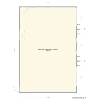 Plan Salle formation (Avant travaux)