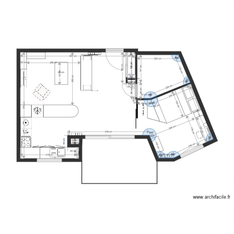 Projet 1 validé E ROBERTOU. Plan de 0 pièce et 0 m2