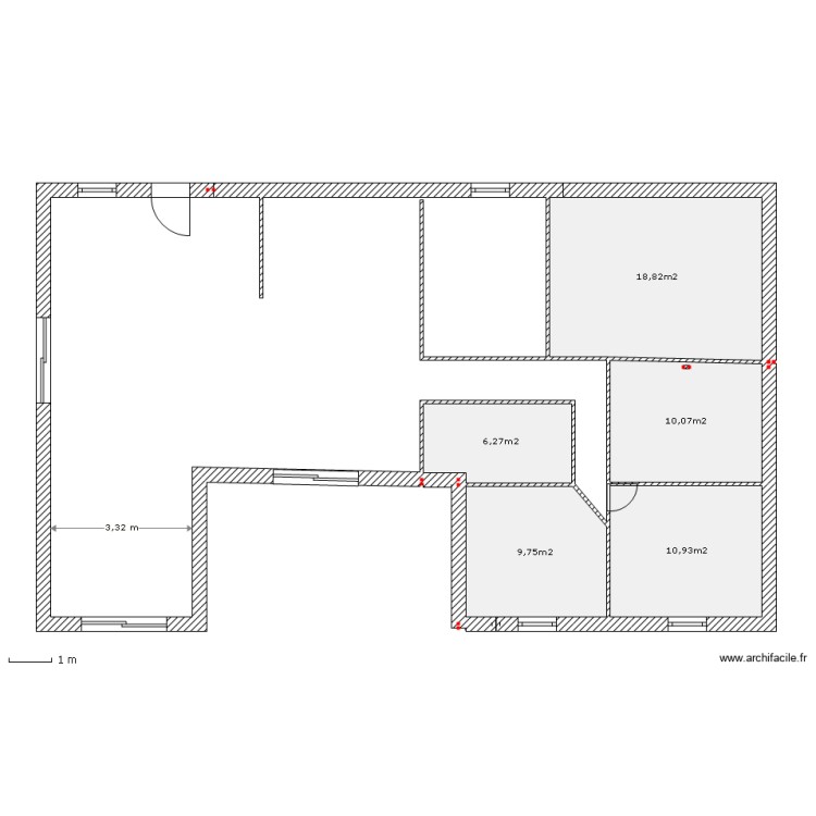 Plan. Plan de 0 pièce et 0 m2