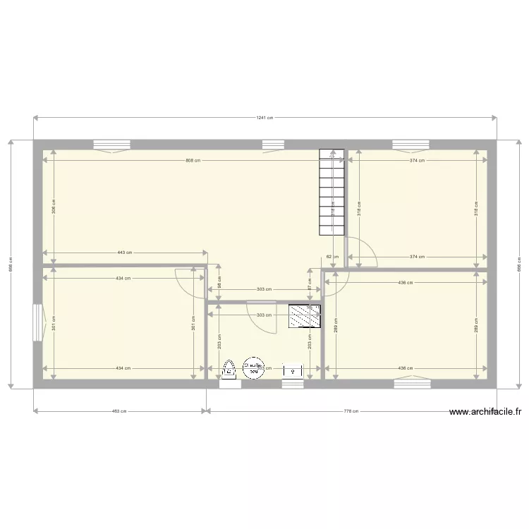 appartement. Plan de 