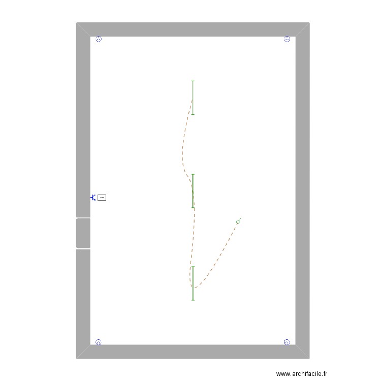 Haffid Bouchrite. Plan de 16 pièces et 161 m2