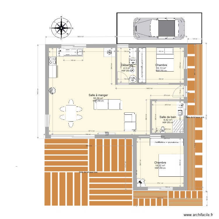 PLAN2END. Plan de 0 pièce et 0 m2