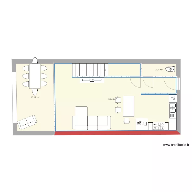 RDC Rai Pic rouge. Plan de 