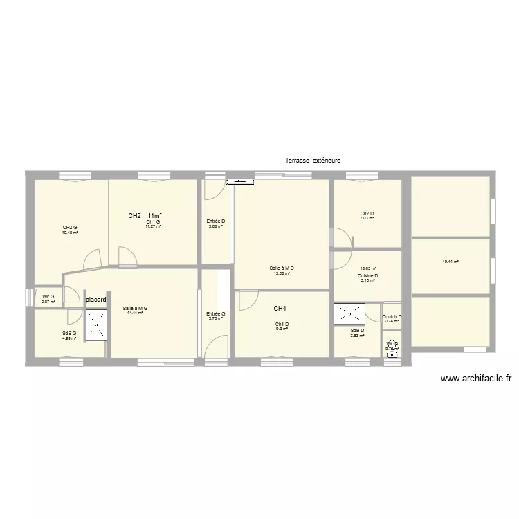 Pe Sec Rdc 3 T2 Electricit&eacute;. Plan de 