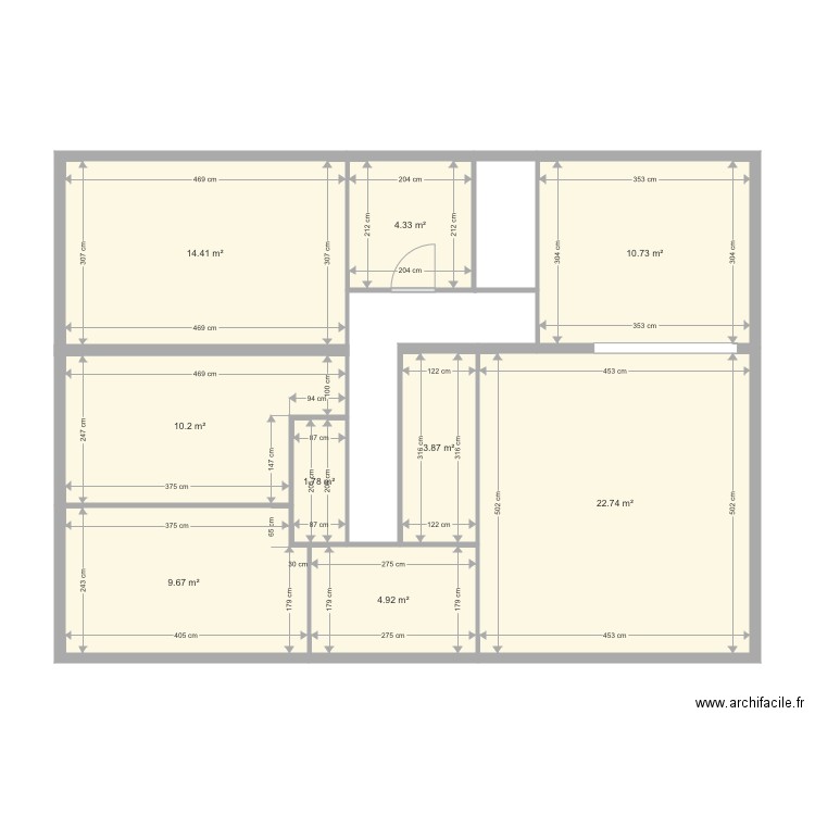 F3 Bollée. Plan de 0 pièce et 0 m2