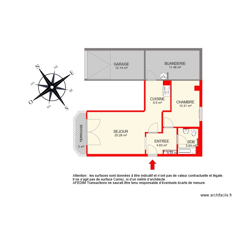 BI 6563 R. Plan de 0 pièce et 0 m2