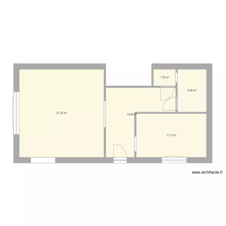 plan maison. Plan de 