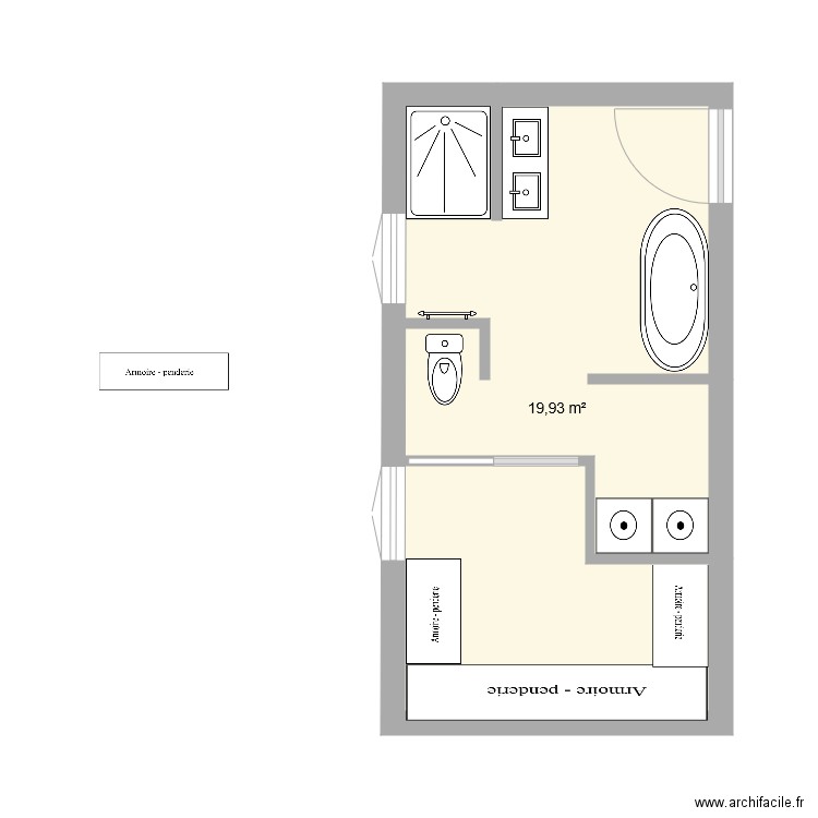 Plan VF suite. Plan de 0 pièce et 0 m2