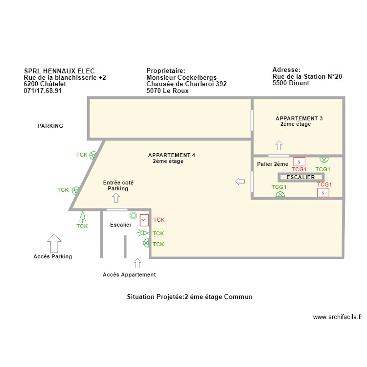 KOKDINANT5. Plan de 0 pièce et 0 m2