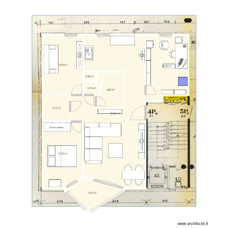 Cèdres2. Plan de 0 pièce et 0 m2